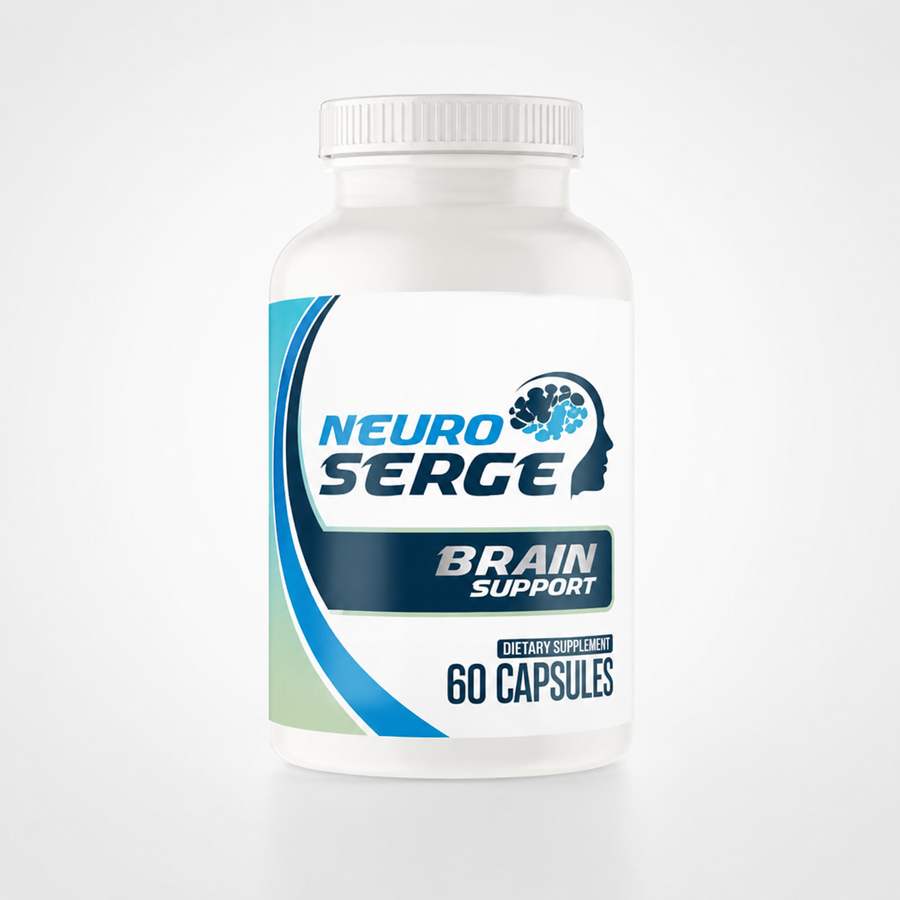 Neuro Serge brain supplement bottle